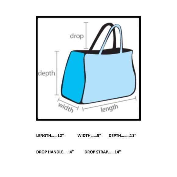 Brahmin Melbourne Caroline Satchel Handbag Color Saphire NWOT - Picture 5 of 7